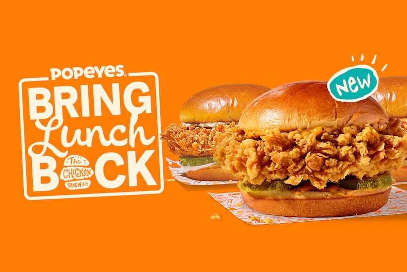 Popeyes chicken sandwiches