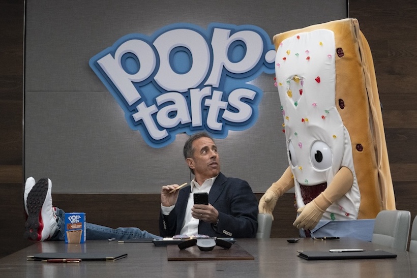 Jerry Seinfeld and a Pop-Tart